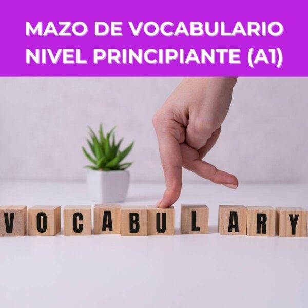 ANKI01 - Mazo de Vocabulario Nivel Principiante 1